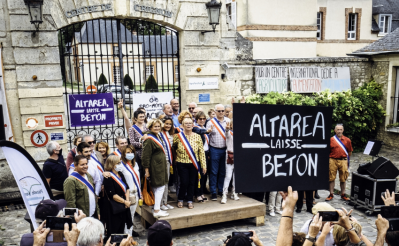 Demonstration in Grignon, September 11, 2021